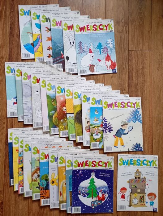 Zestaw komplet 29 czasopismo Świerszczyk 2012-2014