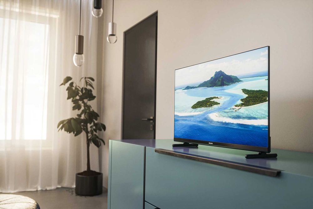 Philips LED 43" Full HD, DVB-T2, HEVC, Telewizor 43PFS5507 Gwarancja