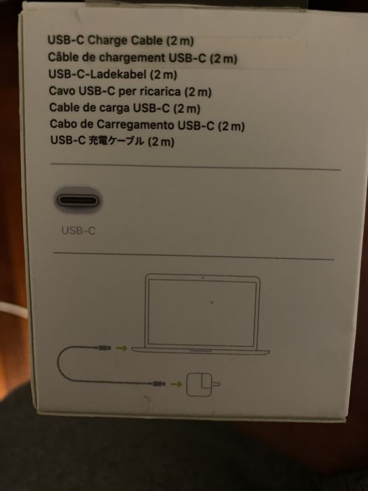 Cabo USB-C para Lightning (2 m)