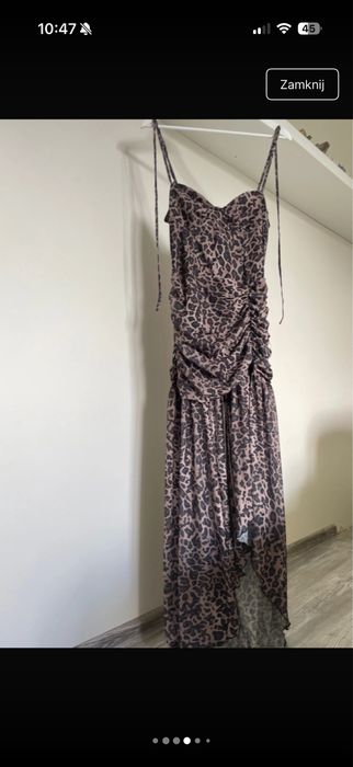 Asos sukienka w panterke nowa bez metki