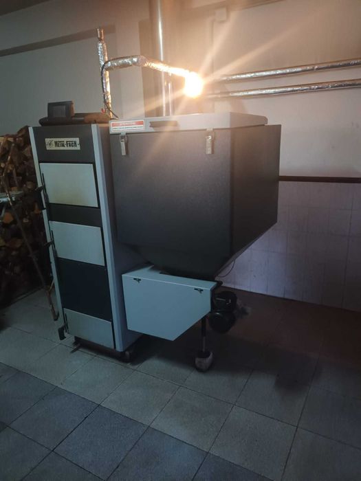 Caldeira Metal-Fach Seg Bio 25Kw com Acessórios