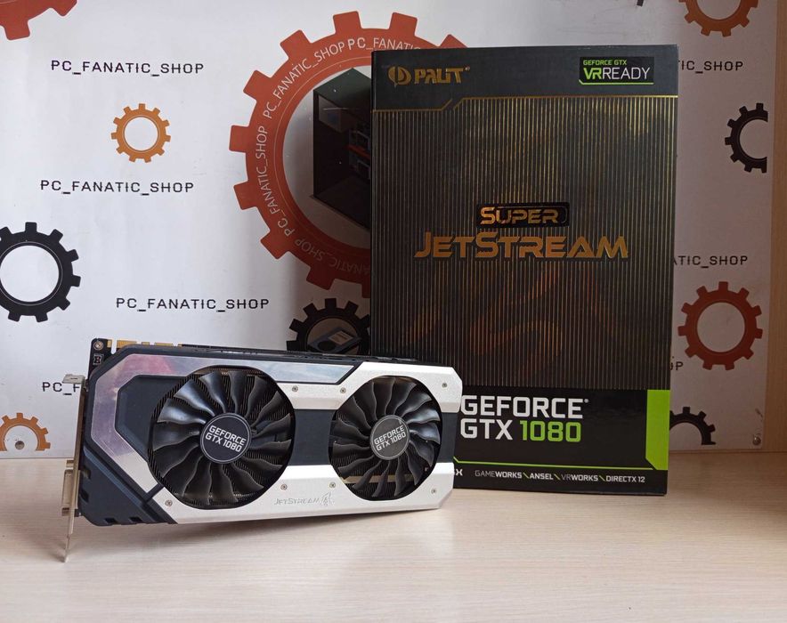 Гарантія/Відеокарта Palit GTX 1080 JetStream 8GB/PC_fanatics_shop