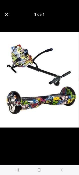 Hoverbord com cadeira