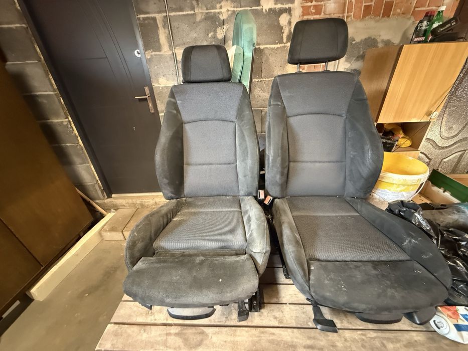 Fotele EUROPA alcantara pompownane boczki bmw e 90