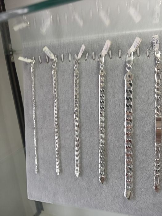 Pulseira em prata a partir de