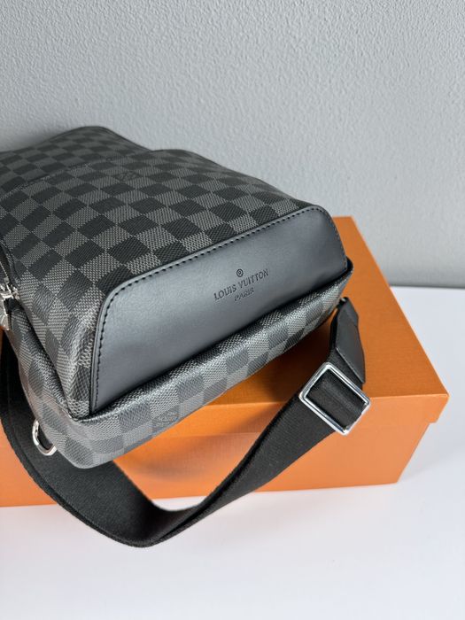Мужская сумка Louis Vuitton чоловіча сумка слінг месенджер барсетка