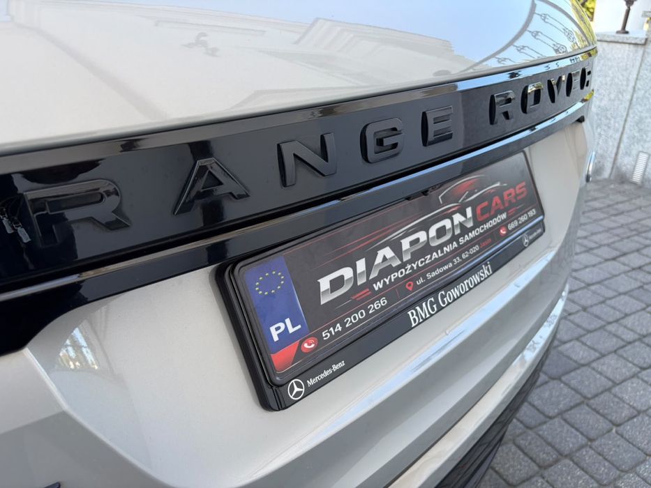 Range Rover  Evoque – luksusowy SUV do wynajęcia