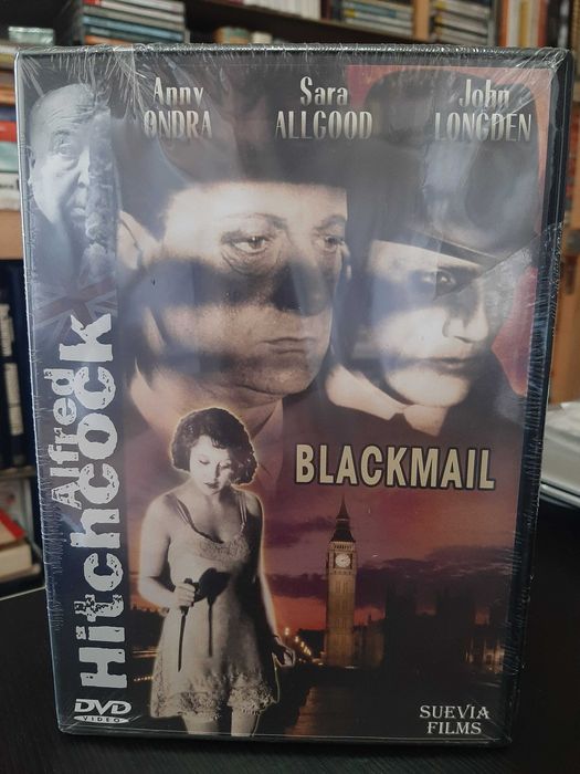 Alfred Hitchcock – Blackmail – NOVO – SELADO - Legendas PT