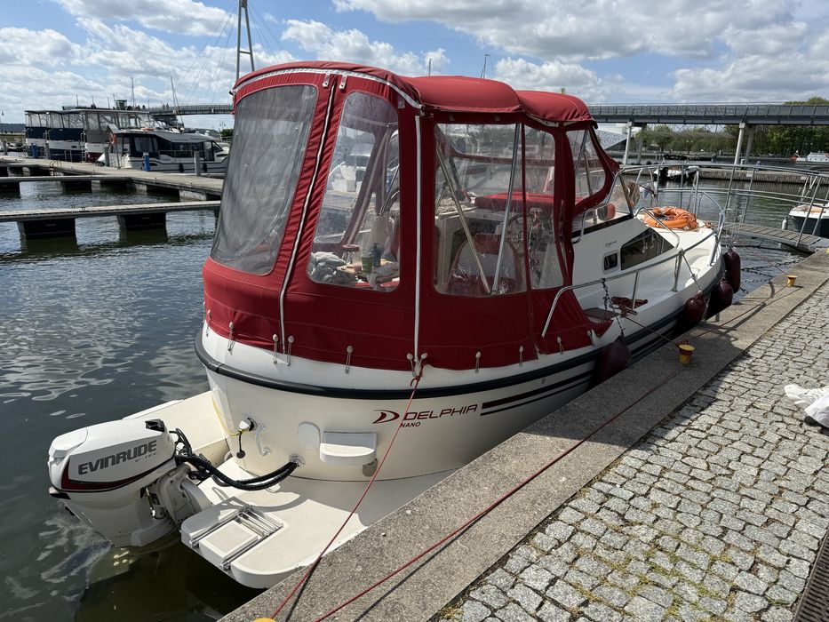 Jacht Delphia Nano Hauseboot motorówka okazja zamiana