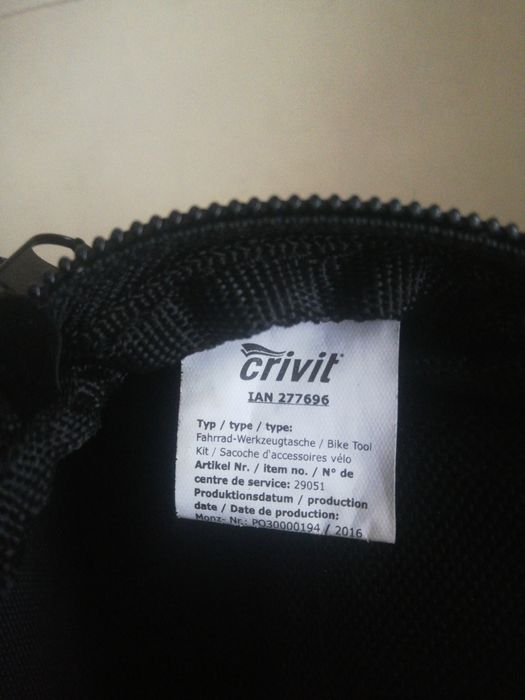 Crivit saszetka na rower bike tool
