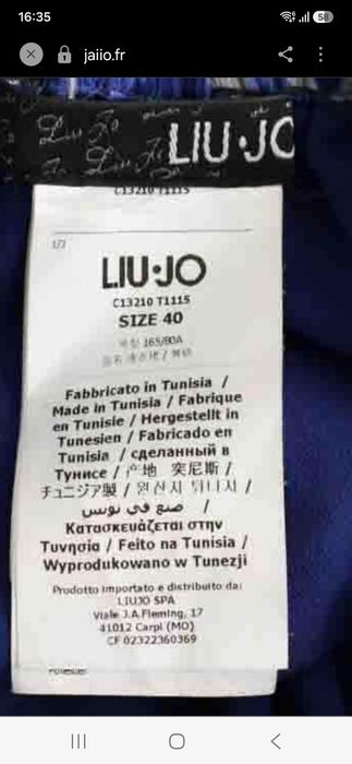 Liu Jo _ sukienka 100 % silk S