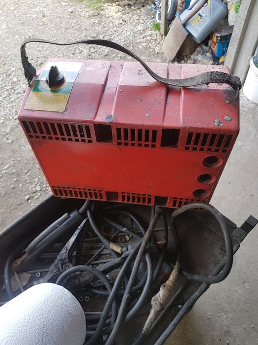 Spawarka transformatorowa KIRSCH z wózkiem