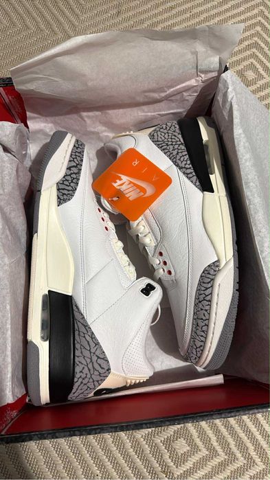 Jordan 3 White Cement Oryginalne