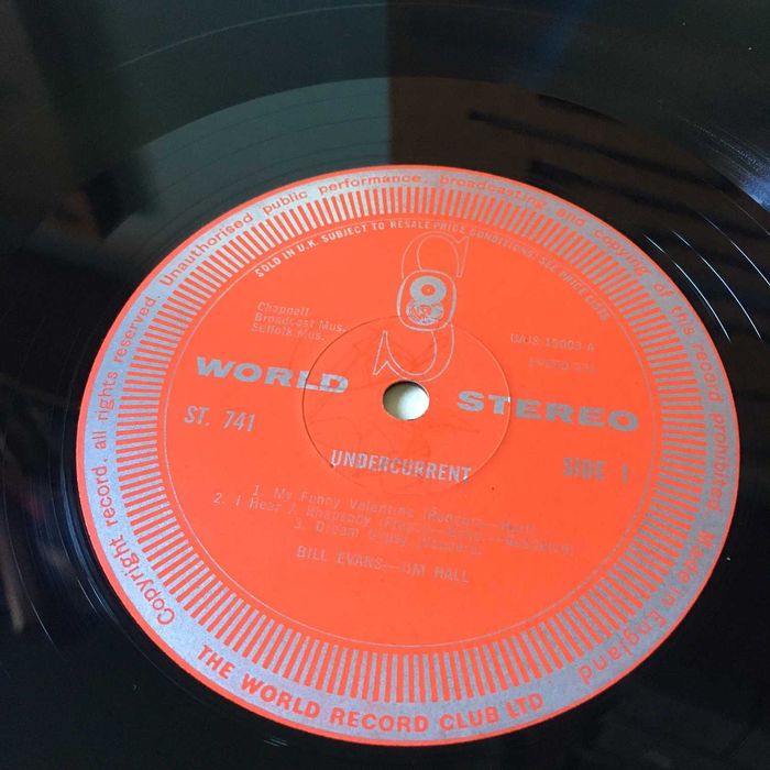 Bill Evans Jim Hall – Undercurrent 1stUK