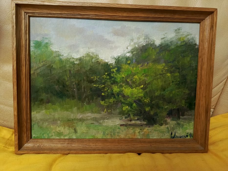 Продам картину 20х30 картон масло