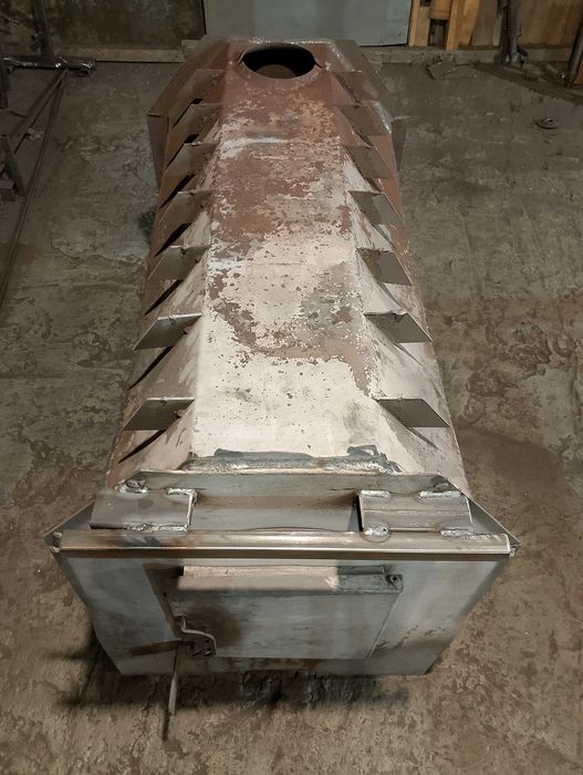 Печь Мрия буржуйка, печка длительного горения отопление до 200 м³