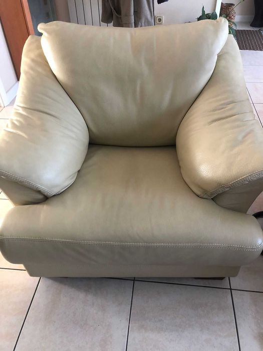 Sofás em Pele - Bege