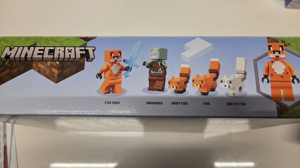 Minecraft Lego 21178 siedlisko lisów