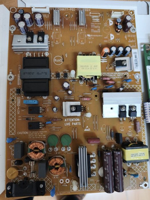Placa powerboard para TV LG / Samsung  tpv  715g6677-p02-001-002h