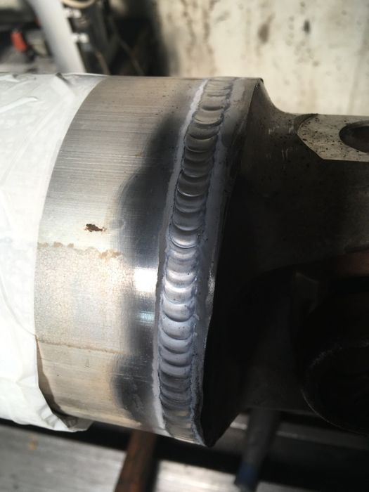 WAŁ RAM DODGE FORD naprawa wymiana rury ALUMINIUM