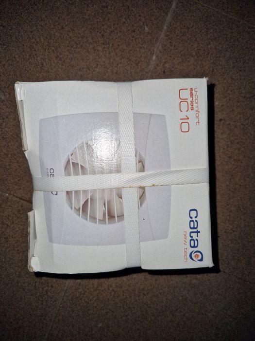 Extrator ar wc CATA UC-10 STD 110 m³/h branco