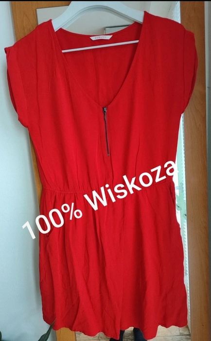 Czerwona sukienka r.M