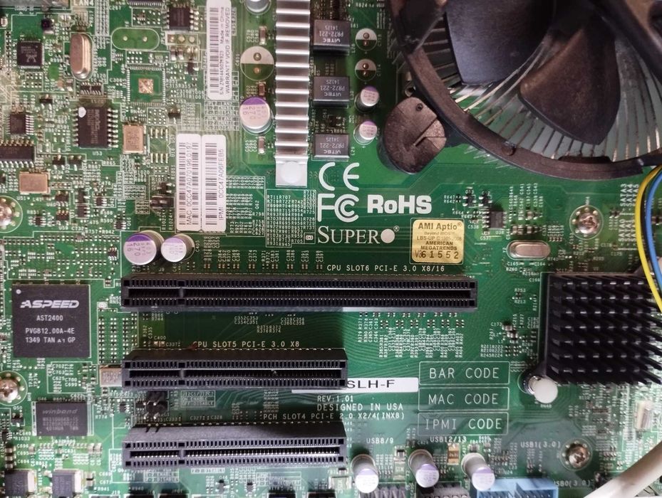 Робоча станція Сервер Supermicro / Xeon E3 - 1230 V3 / 16 DDR3