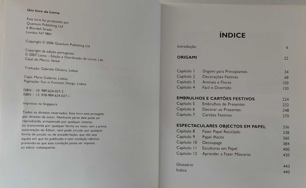 Guia Completo sobre Origami - Trabalhos em papel