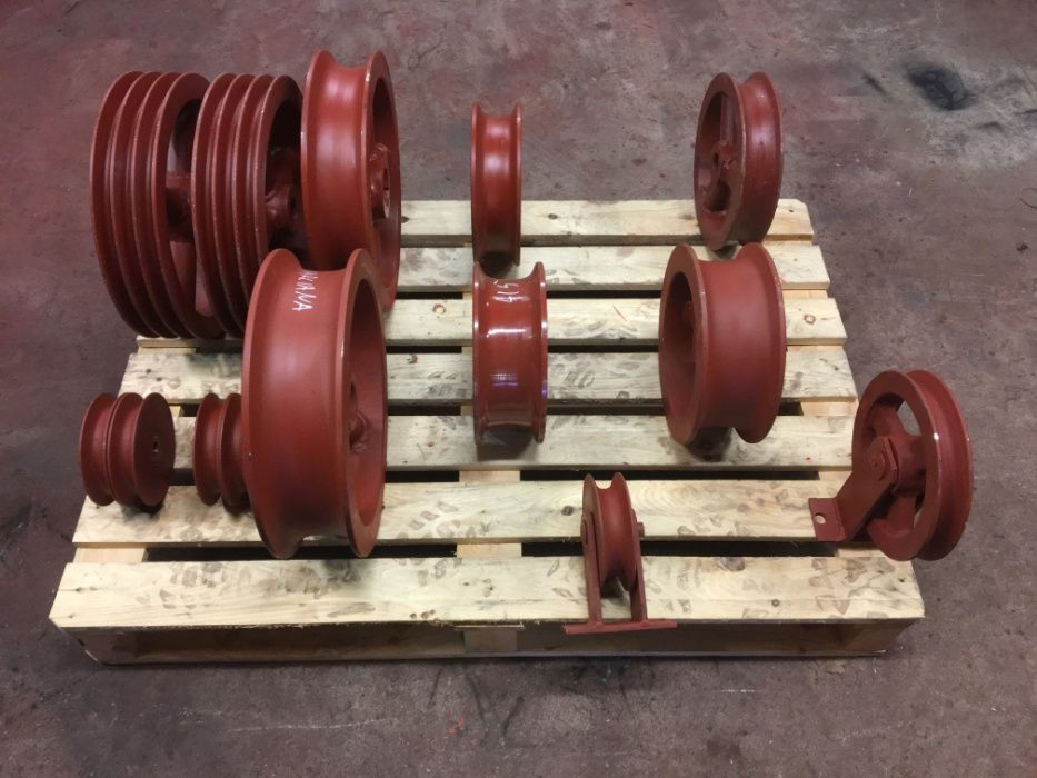 wyciąg obornika przekładnia zgarniacz koło linowe wyciągu szufla