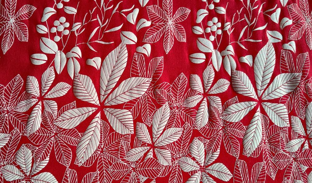 Sukienka mini/tunika M/L czerwony trykot