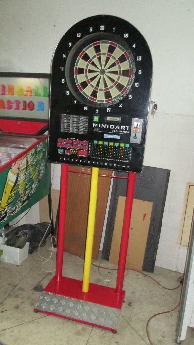 Máquina setas Minidart 350 jogos como nova original