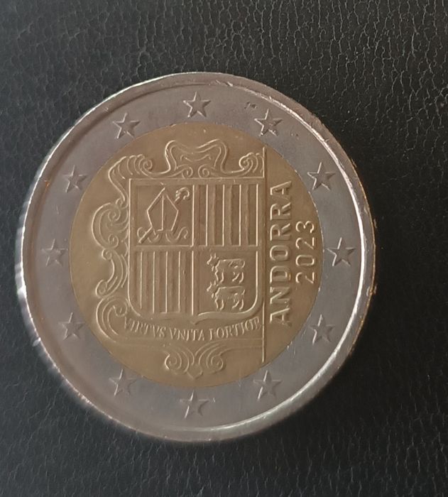 Moeda 2 euros Andorra.