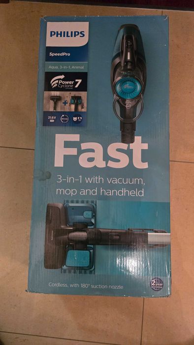 Odkurzacz pionowy philips speedpro