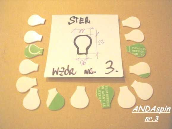 Stery do woblerów WZÓR nr.3 z 1 mm z poliwęglanu 50 szt. czytaj