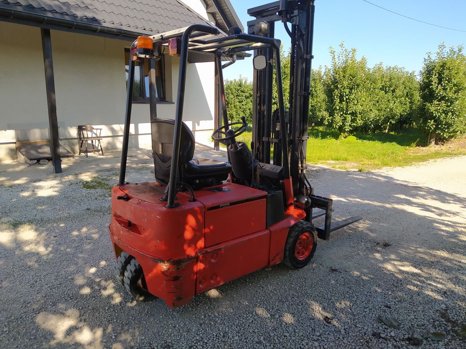 Wózek widłowy Linde E-15 Triplex
