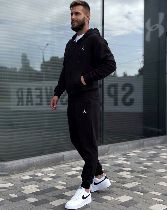 Костюм Nike Jordan Зип Кофта Штаны Флис