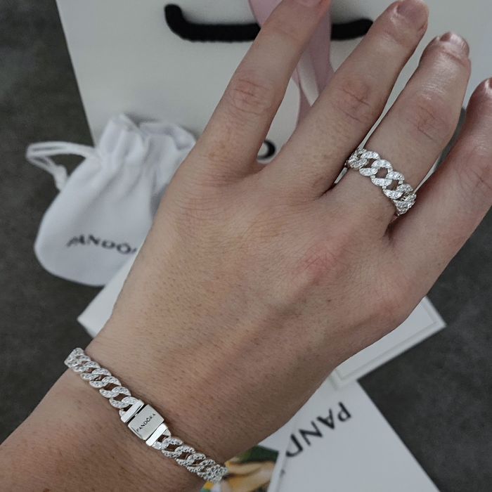 Pandora Каблучка сережки кульчики Пандора