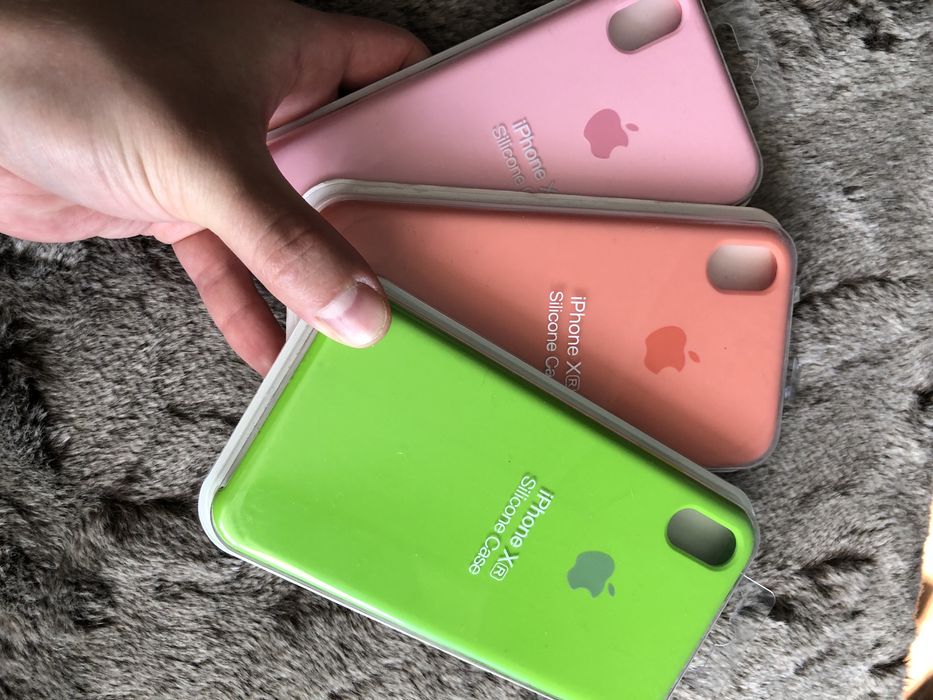 Чехол для айфон XR и другие silicone case iphone