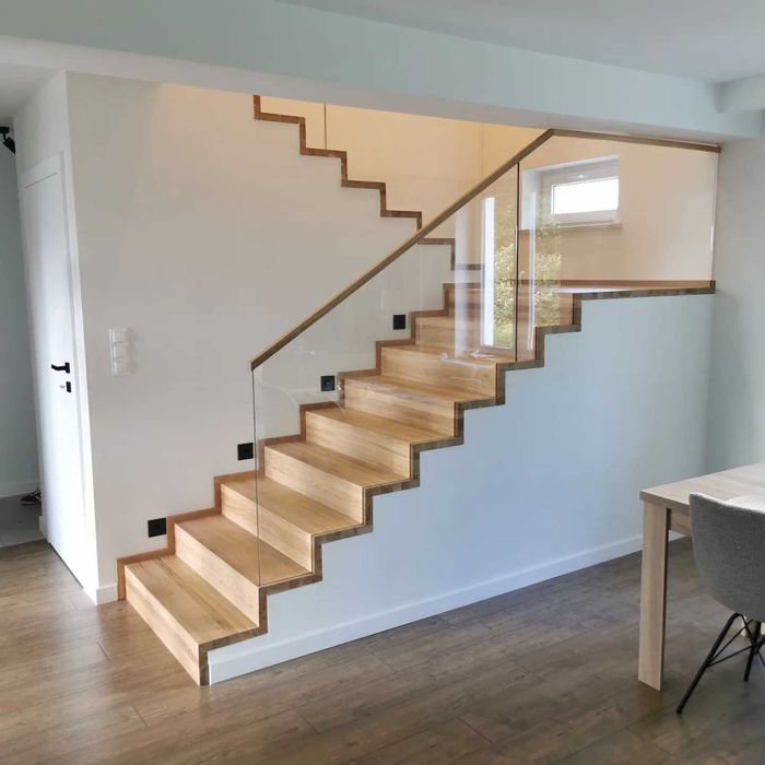 Schody drewniane na wymiar - klasyczne i dywanowe