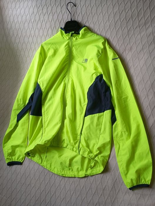 KARRIMOR Run L NOWA neonowa sportowa przeciwdeszczowa kurtka do biegan