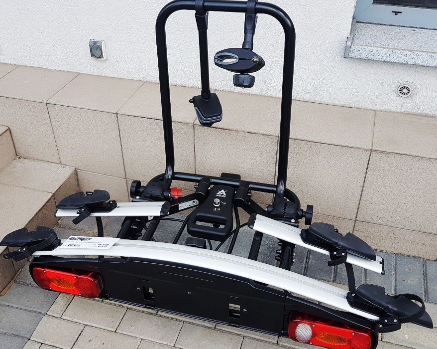 Bagażnik Hak Platforma Aguri Active Bike Silver 2 - Solidna