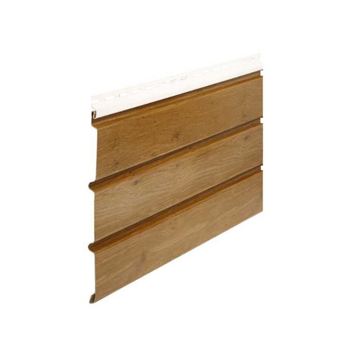 BORYSZEW dąb winchester - Podsufitka PEŁNA T4 PVC / 30,5cm x 3,39m