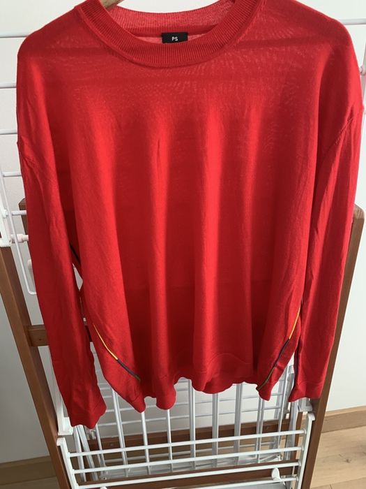 Paul Smith tęczowy męski sweter