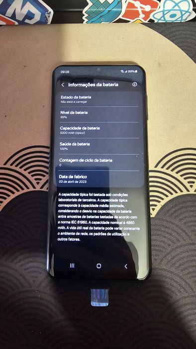Samsung Galaxy A23 5G 128GB Preto Novo
Na