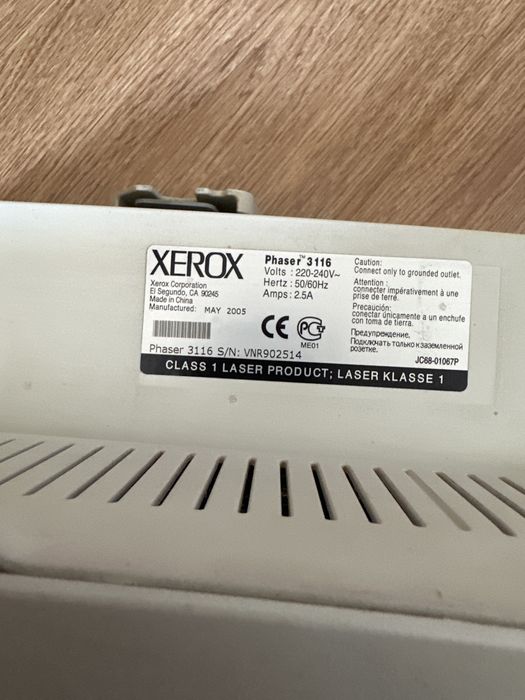 Принтер xerox phaser 3116