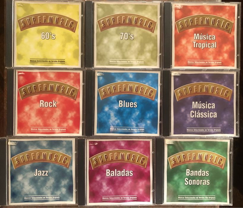CD's Supermusic seleção temática