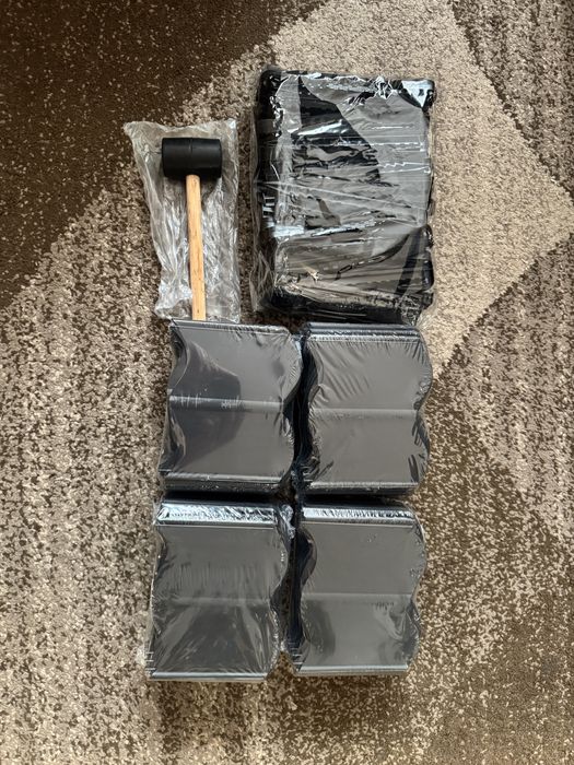 Zestaw obrzeży palisad ogrodowych