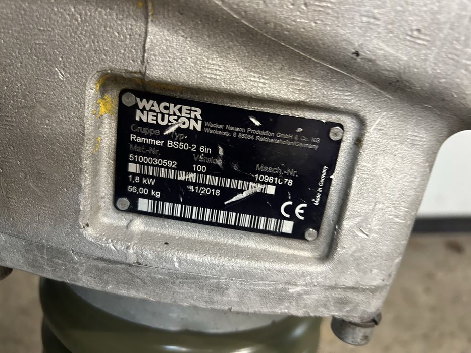 Skoczek ubijak stopa wibracyjna WACKER BS 50-2 (55)