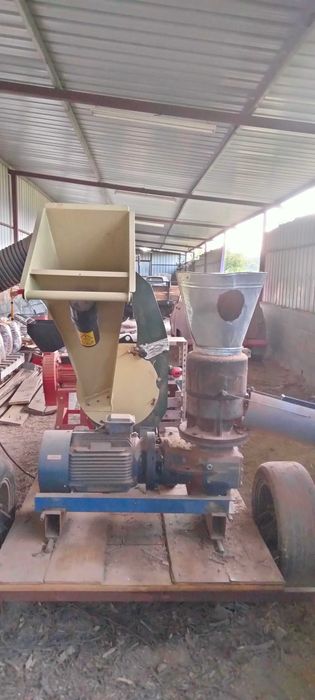 Mini linha de produção de pellets