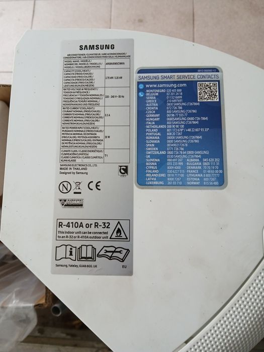 Ar Condicionado - Samsung 9000btu c/Wi-Fi (erro 01)